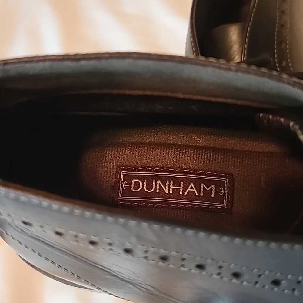 Dunham  Chukka Boots, Brown  Leather, Men's 9.5 4E - Picture 2 of 8